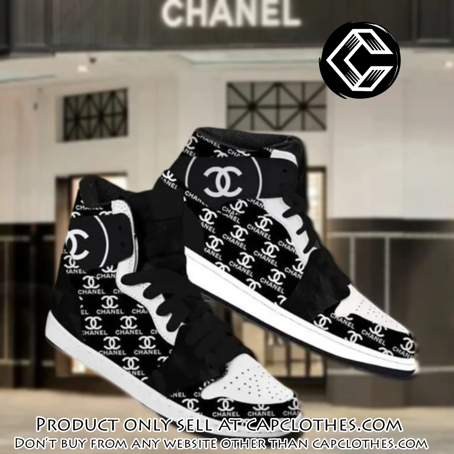 Chanel luxury brand high air jordan sneaker shoes cc3952913